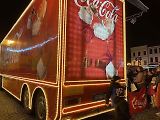Vánoční kamion Coca-Coly se Santou dorazil do Frýdku-Místku, prosinec 2025.