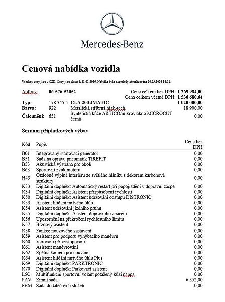 Mercedes-Benz CLA (2026) 200 4M - fotka 21 z 23