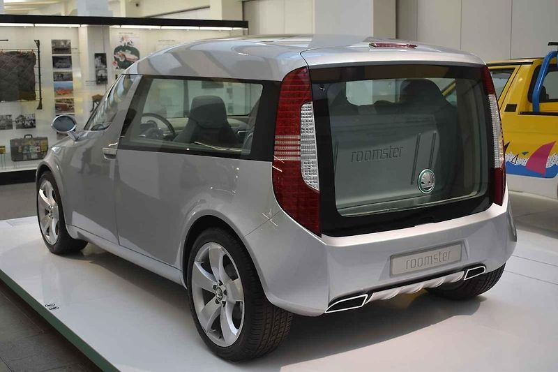 Roomster je nyní připomínán na výstavě o designu v muzeu Škoda Auto v Mladé Boleslavi