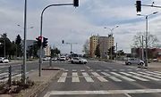 1. místo - světelná křižovatka silnic I/35 Velkomoravská a II/435 Roosveltova v Olomouci.