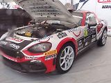 Abarth 124 Rally RGT při Ralkye Monte Carlo 2019.