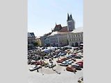 Čtyřicátý ročník Plaketové jízdy historických automobilů uspořádal kolínský Veteran Car Club.