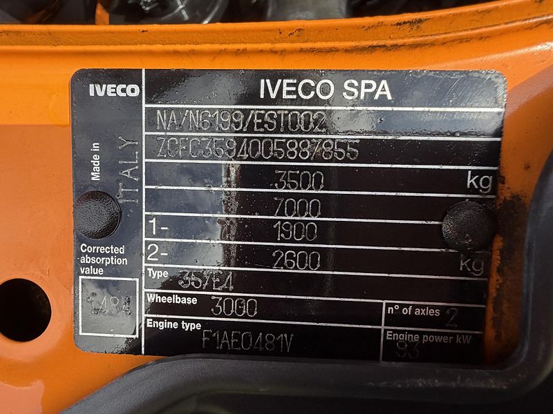 Iveco Daily (2011) 35C13 nový 3S sklápěč  - fotka 13 z 14