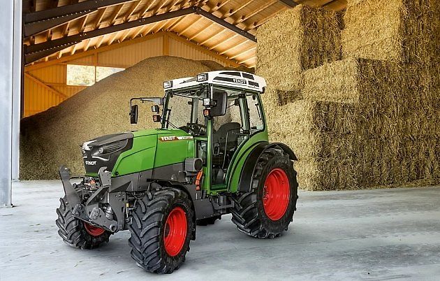 Elektrický traktor Fendt e100 Vario., zdroj: Se souhlasem firmy Fendt