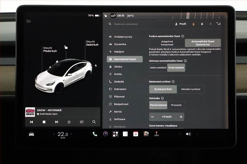 Tesla Model 3 (2021) Performance 82kWh, SoH 98% - fotka 18 z 20
