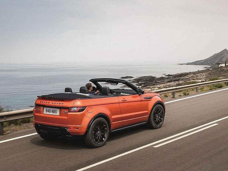 Range Rover Evoque Convertible.