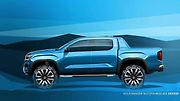 Skici nového VW Amarok