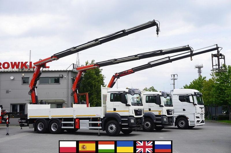 MAN TGS (2019) 26.420 6x4 / Fassi F215A.2.24  - fotka 2 z 23