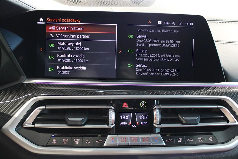 BMW X6 M50i xDrive Laser/360°/H&K - fotka 30 z 47