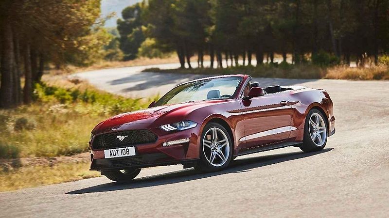 Ford Mustang 5.0 V8 GT Fastback.