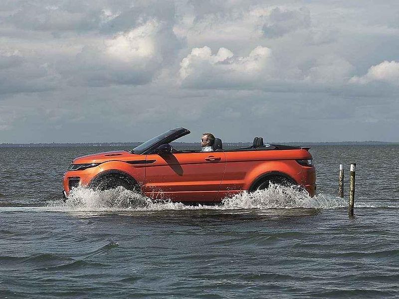 Range Rover Evoque Convertible.