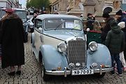 Sraz vozů značky Mercedes na Karlově náměstí v Kolíně.