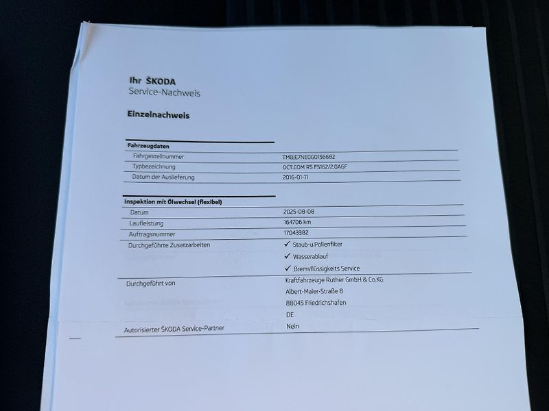 Škoda Octavia RS 2.0 TSI CHALLENGE DSG XENON - fotka 41 z 49