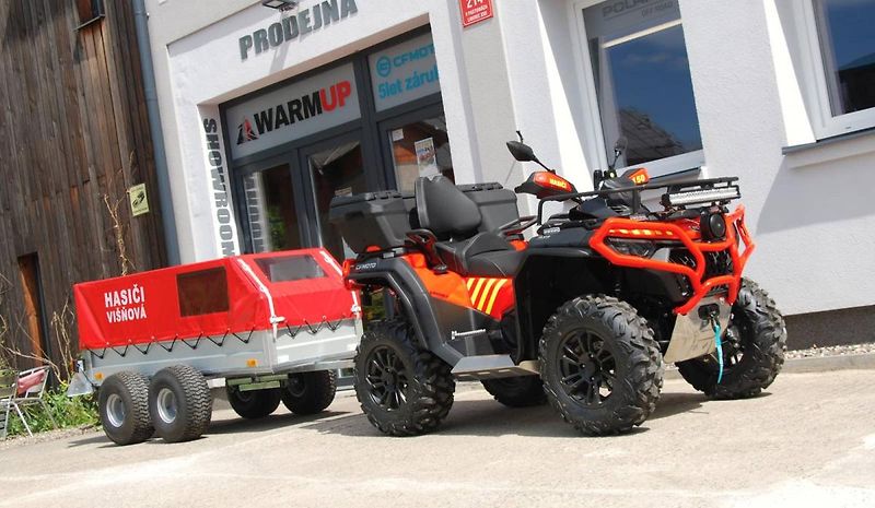 CFMOTO Gladiator X1000 (2026) G3 - HASIČSKÁ čtyřkolka - fotka 1 z 20