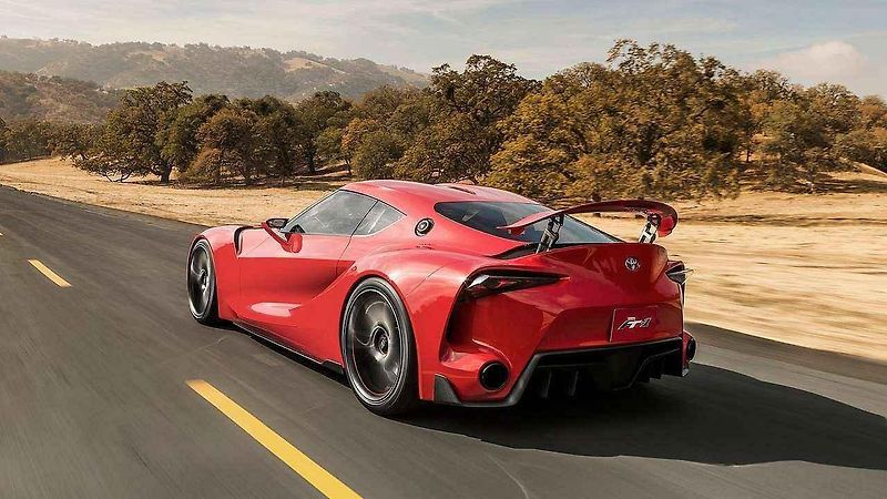 Neoficiální ilustrace nové Toyoty Supra.