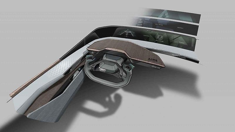 Koncept má futuristické jméno Audi AI:me