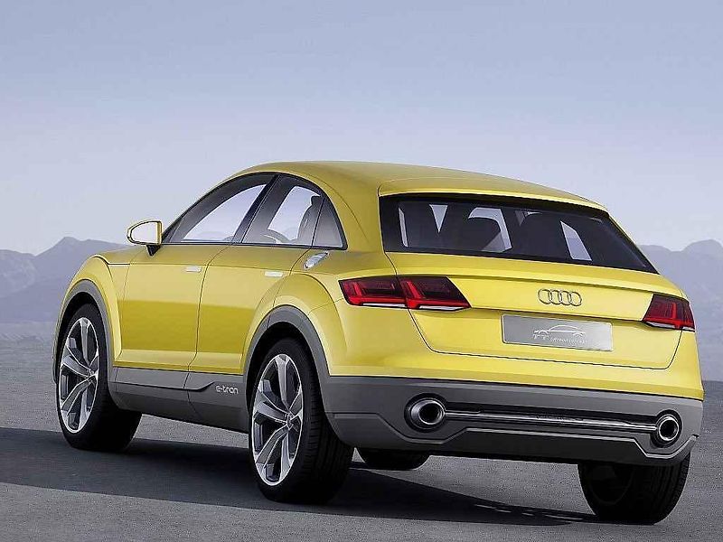 Koncept Audi TT offroad.