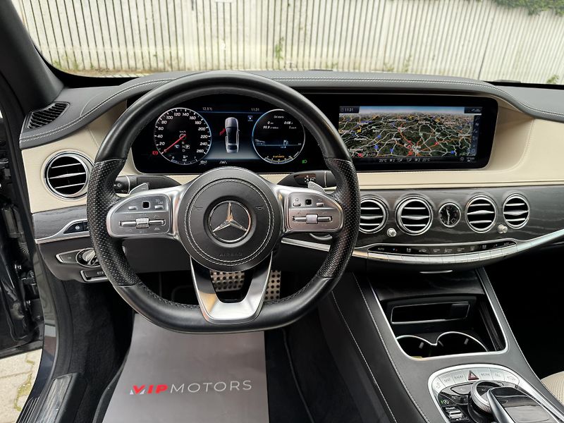 Mercedes-Benz Třídy S S400d-L-4M-AMG-R20-BURM-ČR - fotka 19 z 36