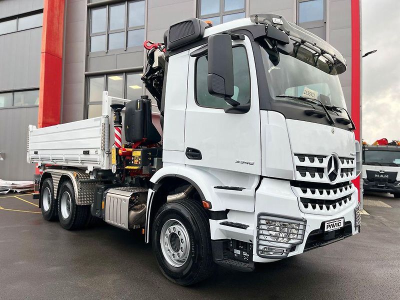 Mercedes-Benz (2024) Arocs 3348 6x4 FASSI F255 NOVÝ - fotka 2 z 11