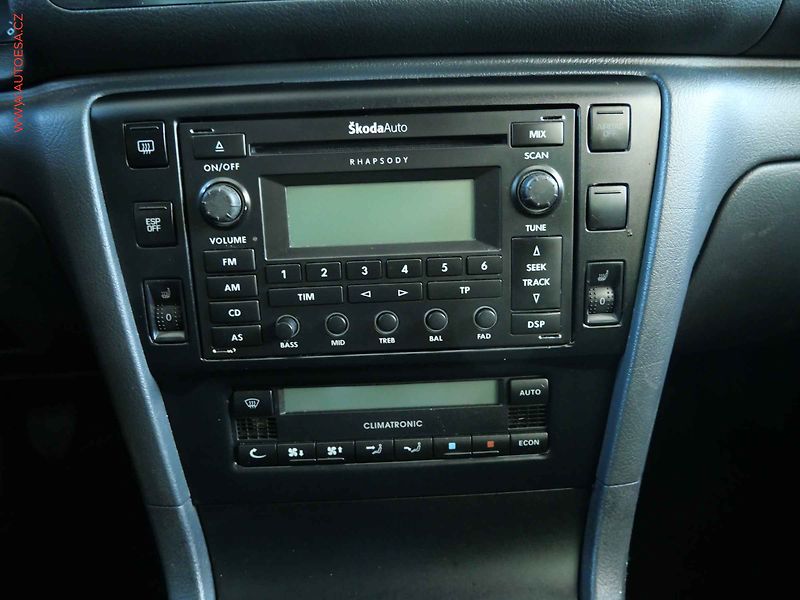 Škoda Superb (2005) 1.8 T, ČR, Elegance, xenon - fotka 15 z 18