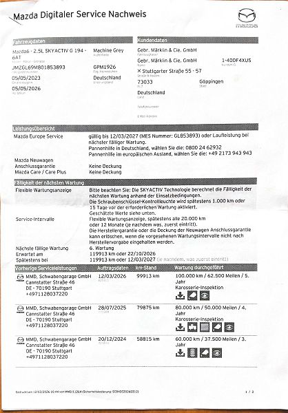 Mazda 6 2.5 SKYACTIV-G 194 Exclusive-L - fotka 49 z 83