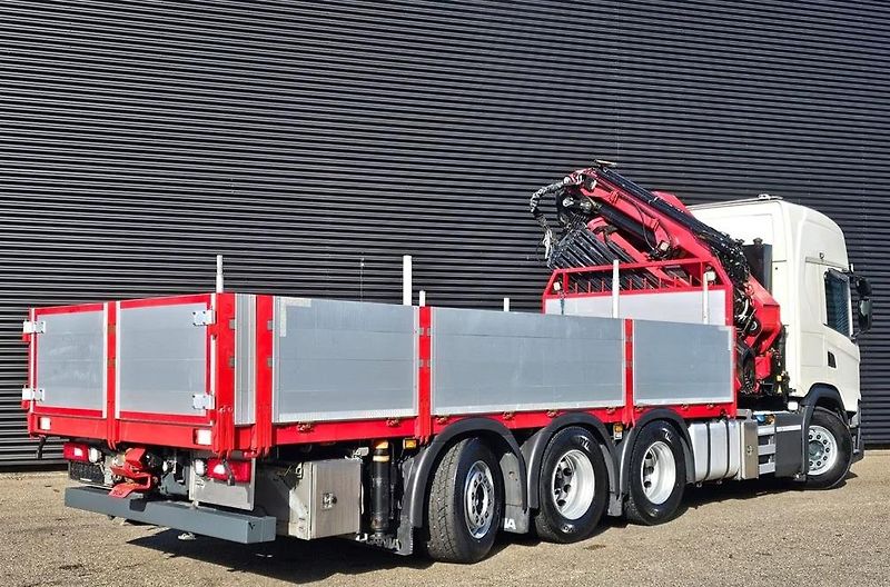 Scania (2019) 500 8x4 valník + HR EURO 6 - fotka 7 z 24