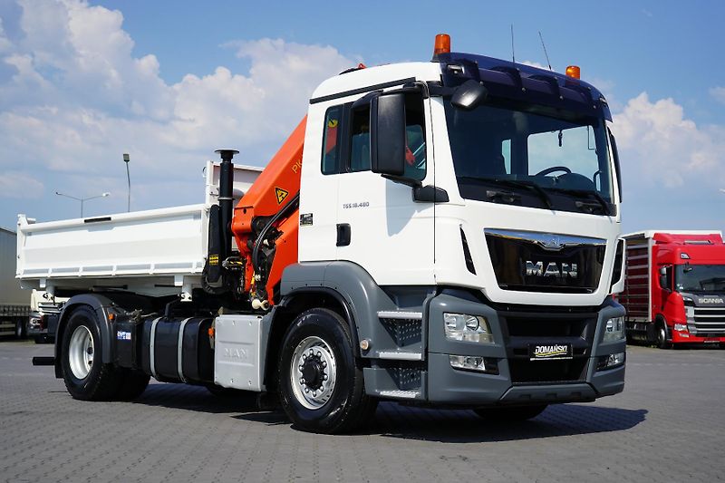 MAN TGS (2015) 18.480 / E 6 / 4 X 4 / WYWROTK - fotka 28 z 56