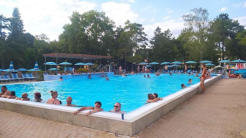 Skoro jako v aquaparku u moře.