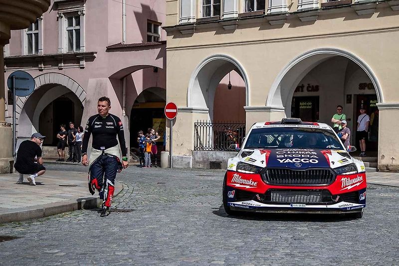 Rallysprintový závod KOWAX Valašská rally, 7. dubna 2024, Nový Jičín.