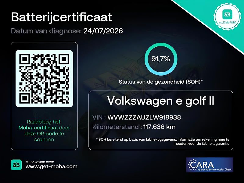 Volkswagen e-Golf 100kW Edition ACC 1.Maj DPH - fotka 12 z 12