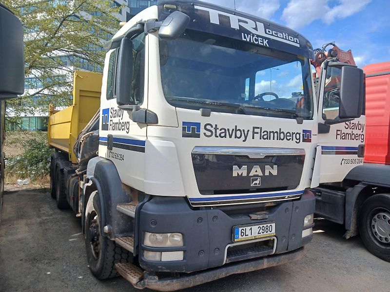MAN TGS (2011) 26.360 + hydr. ruka Hiab166 BS - fotka 2 z 11