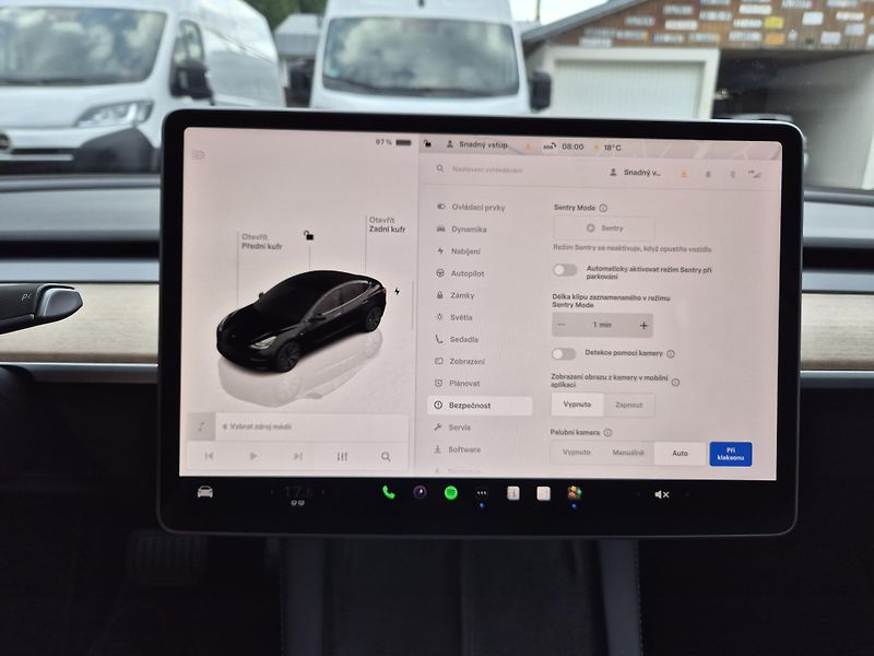 Tesla Model 3 STANDART RANGE 208kw SOH 94% - fotka 25 z 49