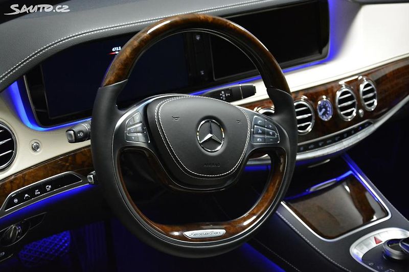 Mercedes-Benz Třídy S 350Cdi LONG Nové CZ 1 Majitel - fotka 24 z 36