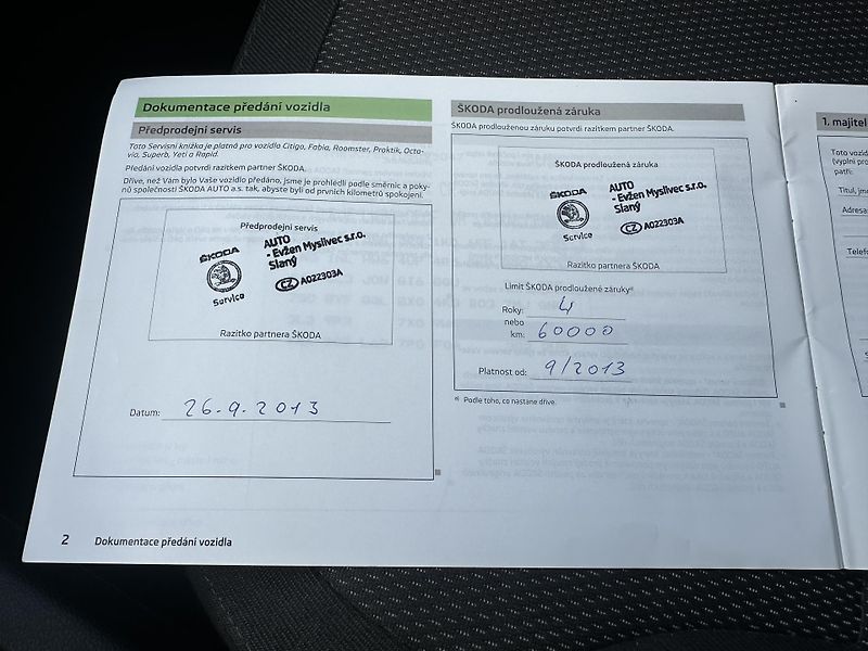 Škoda Yeti (2013) 2.0TDI ČR ser.knížka - fotka 26 z 28