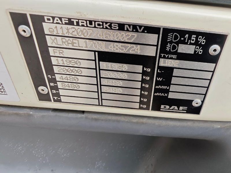 DAF LF 260, 12t, čelo, 117 TKM - fotka 17 z 26
