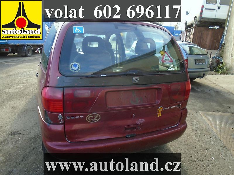 Seat Alhambra (1999) VOLAT 602 696117 - fotka 2 z 9
