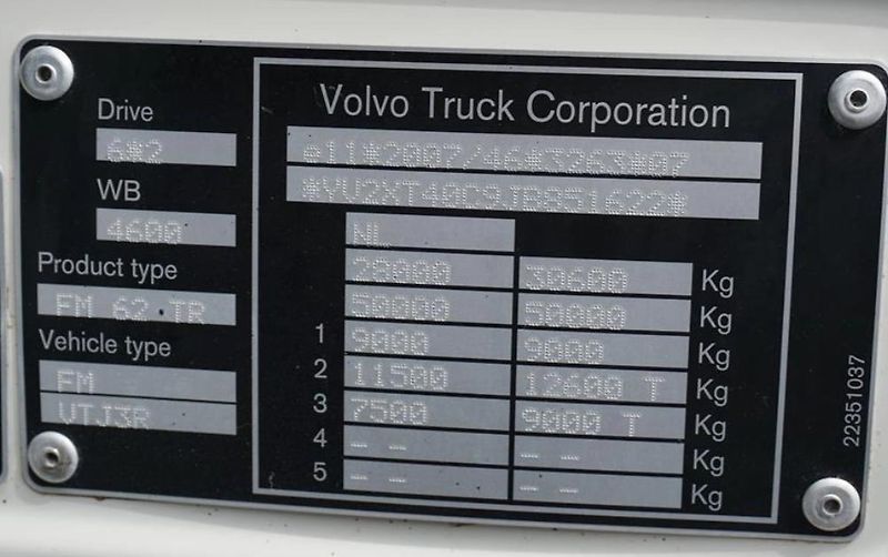 Volvo FM (2018) 500 6x2 valník + HR EURO 6 - fotka 22 z 22