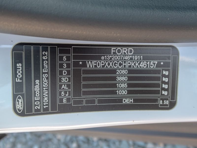 Ford Focus (2019) ČR 2.0TDCI 110KW – VÝBAVA! - fotka 52 z 55