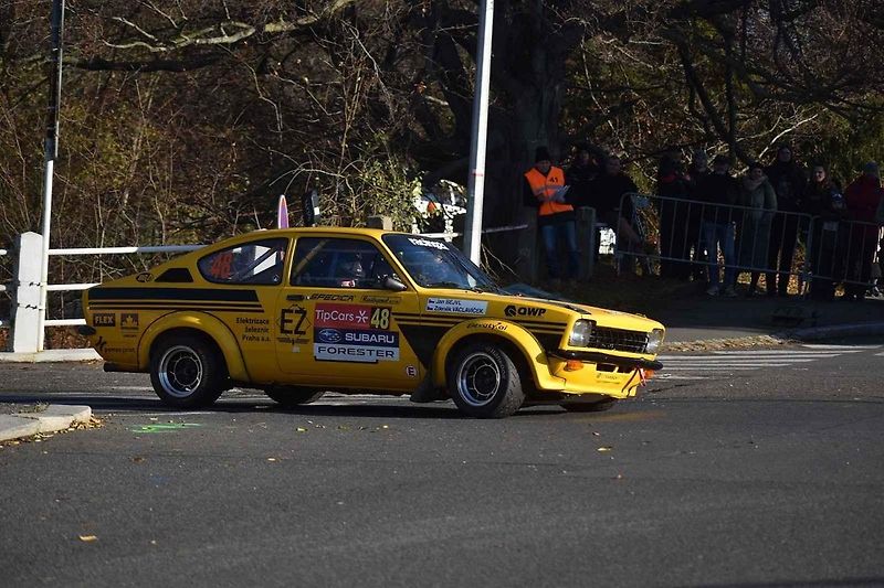 Václav Pech pražský Tipcars Rallysprint vyhrál již po jedenácté