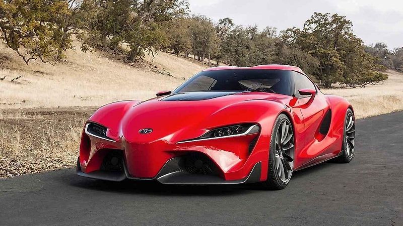 Neoficiální ilustrace nové Toyoty Supra.