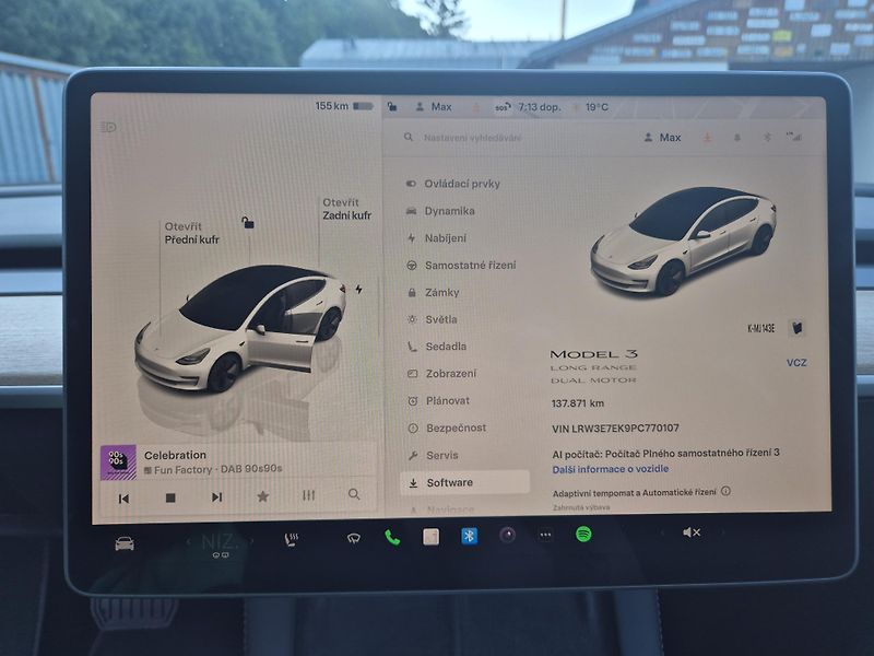 Tesla Model 3 LONG RANGE DUAL MOTOR SOH 91% - fotka 50 z 50