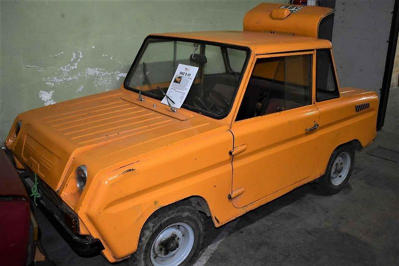 Vozítko SMZ S-3D je v našich končinách poměrně neznámé