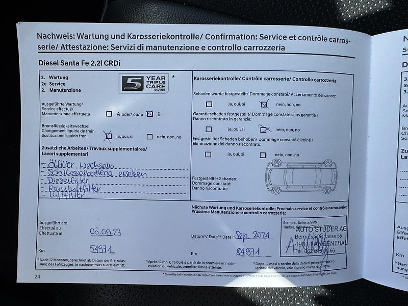 Hyundai Santa Fe (2021) 2,2CRDI REZERVACE - fotka 29 z 30