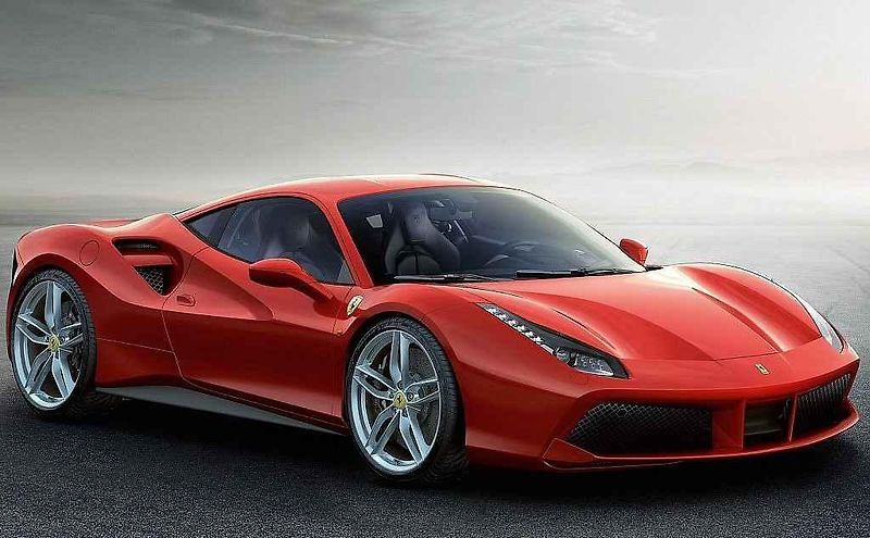 Ferrari 488 GTB.