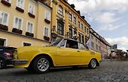 Setkání majitelů vozů Škoda 110R v Chebu.