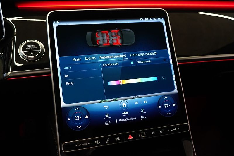 Mercedes-Benz Třídy S 400d 4MATIC L, AMG, Panorama - fotka 35 z 50