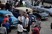 Nablýskané historické vozidla a motorky obsadily v neděli 19. května centrum Prostějova. 19.5. 2024