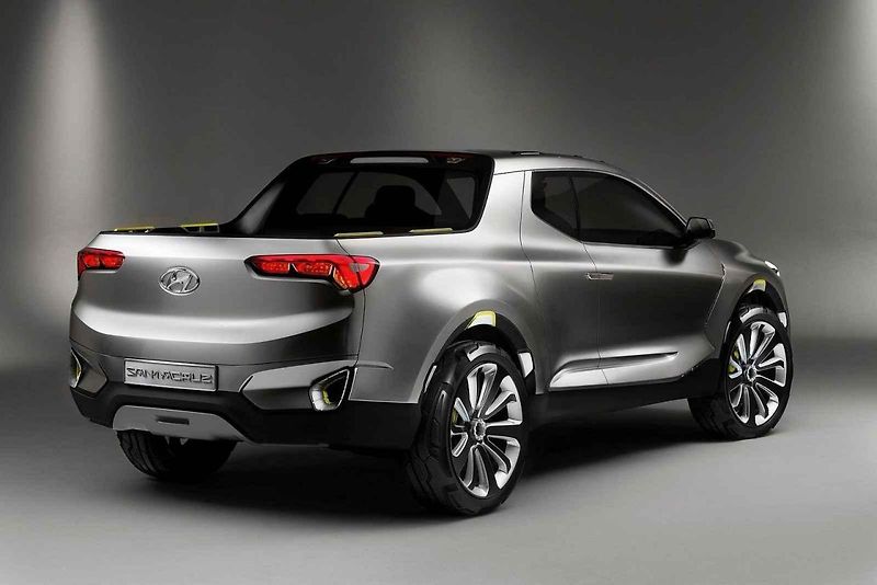 Studie stylového pick-upu Hyundai Santa Cruz