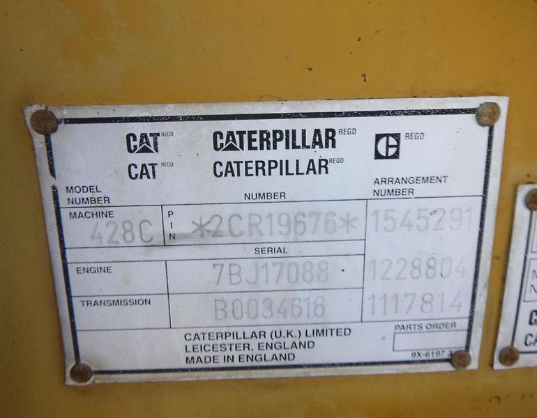 Caterpillar (2005) 428C - fotka 4 z 9