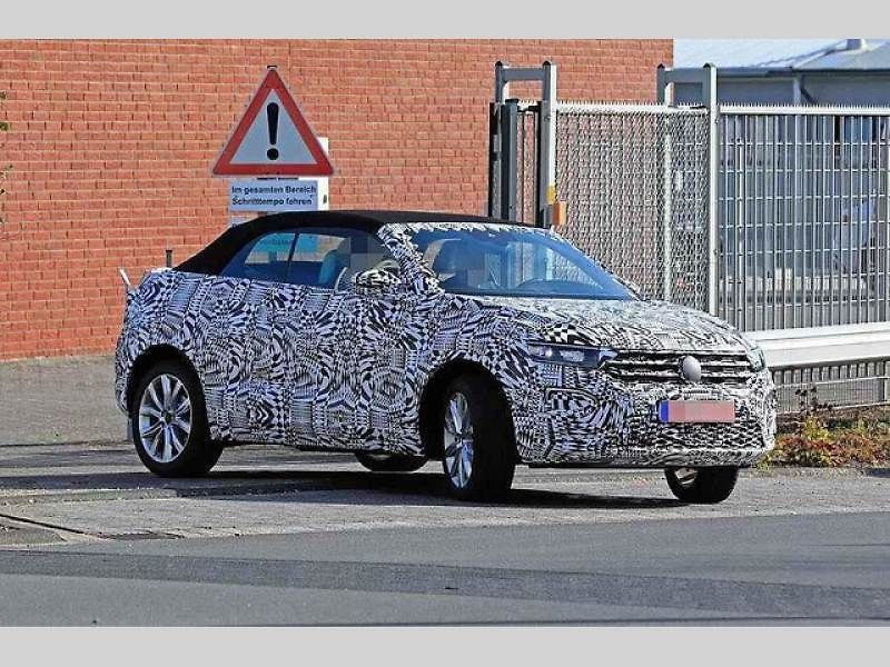 Špionážní snímky Volkswagen T-Roc Cabrio